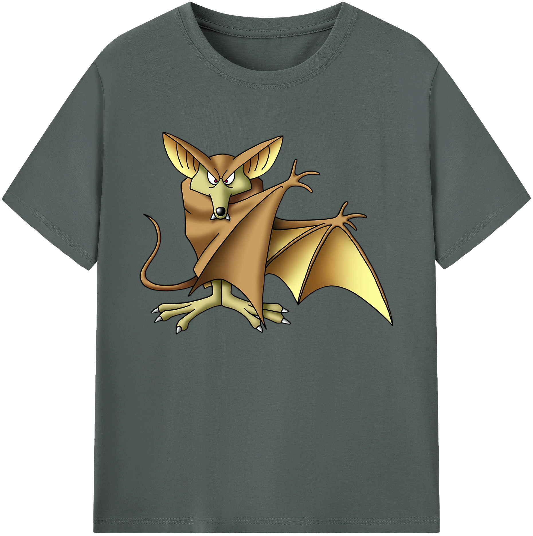 （画像用） ドラゴンクエスト Doragon Kuesuto Dragon Quest 綿100％ メンズ半袖Tシャツ｜肌触りやわらか＆通気性